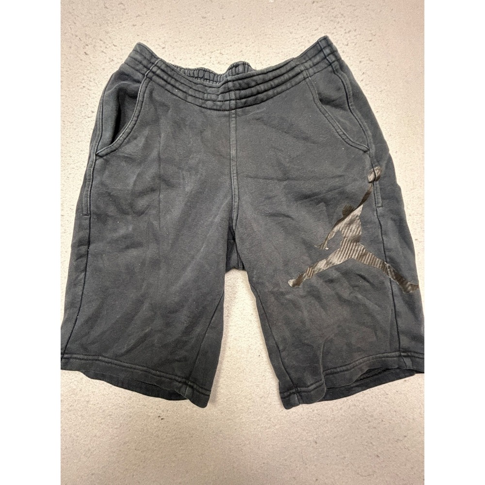 Jordan Jumpman Shorts Cotton Blend Black Small Mens